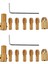 16PCS 0.5-3mm Küçük Elektrikli Matkap Bit Kolet Mini Twist Chuck Tool Kit (Yurt Dışından) 1