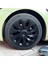 Model 3 Tekerlek Kapağı 18 Inç, Hub Kapağı Tesla Için Tam Kapak Yedek Aksesuarları Model 3 - Mat Siyah (Sol) (Yurt Dışından) 2