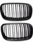 Mat Siyah Ön Tampon Çift Çabuk Ön Böbrek Izgara Izgara For-Bmw X5 X6 E70 E71 2007-2014 (Yurt Dışından) 3