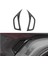 Karbon Fiber Görünüm Fender Yan Hava Havalandırma Döşeme Kapağı Jeep Wrangler Jl 2018-2022 Araç Vücut Çamurluk Plaka Döşeme (Yurt Dışından) 3