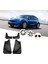 Araba Tesla Için Büyük Çamurluklar Model Y 2021-2023 Çamurluk Çamur Guard Flap Splash Flaps Çamur Flaps Aksesuarlar (Yurt Dışından) 3