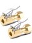 6pcs Hava Kapalama-Heavy Duty Lastik Chuck Üzerinde Kapalı Akış Kilidi Şişirme Göstergesi Için Klipli Kompresör Aksesuarlar Sarı Sarı (Yurt Dışından) 2