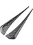 Evrensel Araba Mudguard Yan Havalandırma Dekoratif Çıkartmalar, Hava Akışı Giriş Deliği Izgara Aksesuarları, Abs Karbon Fiber (Yurt Dışından) 1