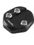 Motosiklet Kickstand Extension Pad Side Stand Honda Rebel CMX300 CMX500 2017-2021 (Siyah) (Yurt Dışından) 2