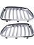 1paır Ön Tampon Üst Orta Grille Krom Bmw X1 Serisi E84 2010-2012 51112993307, 51112993308 (Yurt Dışından) 3