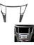 Subaru Için Karbon Fiber Legacy Outback 2010-2014 Merkez Konsol Hava Havalandırma Kapağı Trim Kit Çıkartma Iç Aksesuarları Lhd (Yurt Dışından) 5
