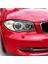 Araba Parlatıcı Siyah Far Lambası Kaşları Bmw 1 Serisi E81 E82 E87 E88 2008-2013 Araba Göz Kapakları Kapakları (Yurt Dışından) 4