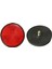 4pcs Yuvarlak Kırmızı Reflektör Motosiklet Atv Için Evrensel 5.6 x 0.8cm (Yurt Dışından) 2