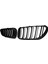 Bmw F06 F12 F13 Için 6 Serisi M6 Style 2012-2017 Karbon Fiber Stili + Parlak Siyah Ön Grilles Grille (Yurt Dışından) 2