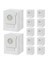 12PCS Irobot Roomba Için Yedek Vakum Torbaları I7, I7+, I3, I3+, I8, I8+, I4, I4+, I6, I6+, J7 Kir Bertırım Toz Torbaları (Yurt Dışından) 1