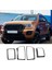 8x Karbon Fiber Merkezi Kontrol Gösterge Tablosu Hava Çıkışı Havalandırma Çerçevesi Ford Ranger / Everest 2015-2021 Aksesuarları Için (Yurt Dışından) 3