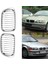 1 Çift Ön Tampon Izgarası 51138208489 51138208490 Bmw 3 Serisi E46 320I 323I 325I 328I 330I 4 Kapılı Sedan 1998-2001 (Yurt Dışından) 3