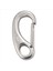 4pcs Boat Deniz Paslanmaz Çelik Yumurta Şekli Bahar Snap Hook Klipler Hızlı Karabin Dış Mekan Tokası (Yurt Dışından) 4