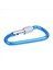 4x Kamp Dış Mekan D-Ring Carabiner Hook Clip Keychain 6cm (Yurt Dışından) 2