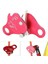 2pcs Halat Grab Metal Halat Dış Mekan Tırmanma Kilitleme Korunması Kırmızı Dağcılık Ekipmanı (Yurt Dışından) 4
