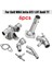 6pcs Alüminyum Motor Soğutma Soğutucu Hortum Konnektörü Süper Şarj Cihazı Mk4 Golf Jetta Glı Tt 1J0121087E (Yurt Dışından) 2