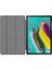 Samsung Galaxy Tab S5E Için Tablet Kılıfı 10 5in 2019 SM-T720/T725 Otomatik Uyku/uyandırma ile Ince Üç Katlı Akıllı Kapak Siyah (Yurt Dışından) 5