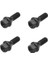 16PCS Siyah Tekerlek Cıvatası Pabuç Somun Bmw E30 E36 E46 E60 E90 36136781150 (Yurt Dışından) 2