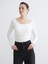 Yeni Sezon U Yaka Kadın Body 1