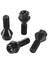4pcs Siyah Tekerlek Cıvata Pabuç Somun Bmw E30 E36 E46 E60 E90 36136781150 (Yurt Dışından) 4