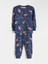 Yeni Sezon Yılbaşı Temalı Erkek Çocuk Pijama Takımı 1