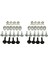 40 Pcs Motor Kapağı Sabitleme Takma Klipsler Vidaları Vidalar Citroen C5 Peugeot 407 (Yurt Dışından) 1