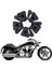 Motosiklet Arka Tekerlek Damper Seti Honda VT750 Dc C CD Gölge Frak Kauçuk Motosiklet Aksesuarları (Yurt Dışından) 2