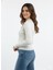 Kadın Triko Crop Bluz 15474 2