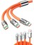 120W 3 In 1 Uyumlu Silikon Şarj Kablosu Hızlı Şarj Kablosu - ?98?12E7-2G4198 1