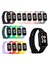 Aksesuar Krd-87 Kordon | Smart Band 2 ile Uyumlu Silikon Akıllı Saat Yedek Kayışı 2