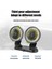 Evrensel Araba Fan Ayarlanabilir Çift Kafa Fan USB Powered 3 Vites Ayarlanabilir Fan Araba Gösterge Tablosu Soğutma Hava USB Fan (Yurt Dışından) 2