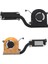 Dell Için Dizüstü Bilgisayar Cpu Isı Satı Lavabo Fan Enlem E7480 E7490 AT1S1002ZAL 02T9GV 2T9GV (Yurt Dışından) 3