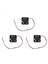 3pcs 40MM x 40MM x 10MM 4010 9 Bıçak Fırçasız Dc 12V Soğutma Fanı (Yurt Dışından) 1