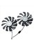 3 Çift Grafik Kartı Fan 85MM HA9010H12F-Z 4pin Msı Gtx 1060 Oc 6g Gtx 960 P106-100 P106 GTX1060 GTX960 (Yurt Dışından) 5