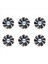6pcs 95MM CF1015H12D DC12V Video Kartı Soğutma Fanı Safir Nitro RX480 8g Rx 470 4g Gddr5 RX570 (Yurt Dışından) 1