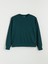 Yeni Sezon Bisiklet Yaka Oversize Kadın Sweatshirt 5