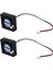 2pcs 40MM x 40MM x 10MM 4010 9 Bıçak Fırçasız Dc 12V Soğutma Fanı (Yurt Dışından) 1