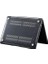MacBook Pro 14.2 Inç Kılıf – M1-M2-M3-M4 Çip A2442 A2779 A2992 A2918 A3112 A3401 A3185 Uyumlu, Simli Kristal Parlak Sert Kapak, Pürüzsüz Yüzey, Darbeye Dayanıklı Ince Koruma Siyah 2