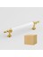 Ovacık 10 Adet Gold Altın Beyaz 96 mm Metal Kulp Mobilya Çekmece Dolap Kapak Kulpu Kulbu Kulpları 1