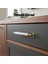 Ovacık 10 Adet Gold Altın Beyaz 96 mm Metal Kulp Mobilya Çekmece Dolap Kapak Kulpu Kulbu Kulpları 5