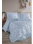 Evelya Blu %100 Pamuk Çift Kişilik Nevresim Takımı 2