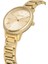 DK.1.AG1400.05 Çelik Kasa Çelik Kordon 5 Atm Suya Dayanıklı Altın Renk Kadın Kol Saati 3