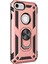6s Plus Için Kılıf Military Ring Holder Rose [ 6s Plus ile Uyumlu Kılıf - Rose ] 3
