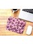 Pembe Kalpli Leopar Baskılı Mouse Pad 1