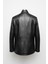 Vance Hakiki Deri Siyah Erkek Ceket 5
