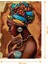 Afrikalı Kadın - 1000 Parçalı Puzzle - 48 x 68 cm 2