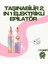 8000 Rpm Taşınabilir Epilatör – Kaş Düzeltici ve Dudak Epilatörlü Pille Çalışan 1