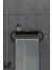 Loop Serisi Minimalist Tasarım Siyah Banyo Havluluk 2