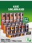 36 Adet 72 Parça 0,55-1,2-1,7 Litre Kare Erzak Bakliyat Saklama Kabı Seti 60 Etiket Hediyeli 2