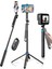 360° Ayarlanabilir Bluetooth Kumandalı 180 cm Telefon Tripod | Android Ios Gopro Uyumlu 1